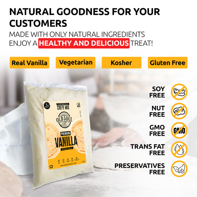 Vanilla / Gluten Free / 5 Lbs