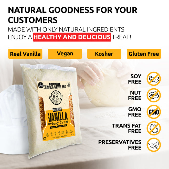 Vanilla / Gluten Free & Vegan / 10 Lbs