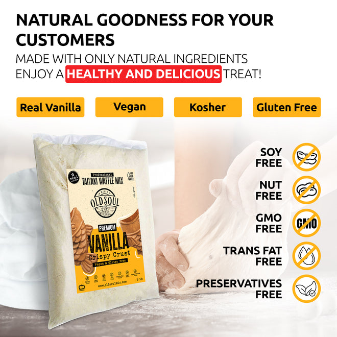 Vanilla / Gluten Free & Vegan / 30 Lbs