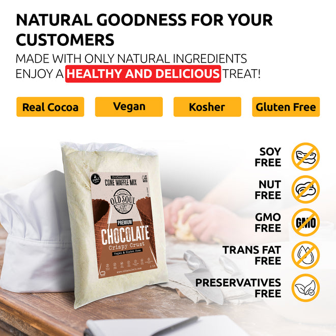 Chocolate / Gluten Free & Vegan / 5 Lbs