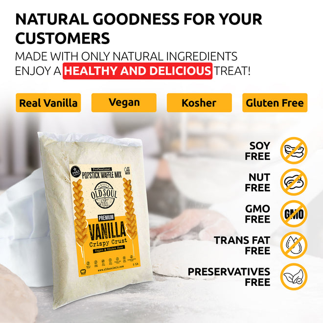 Vanilla / Gluten Free & Vegan / 5 Lbs