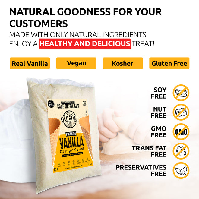Vanilla / Gluten Free & Vegan / 10 Lbs
