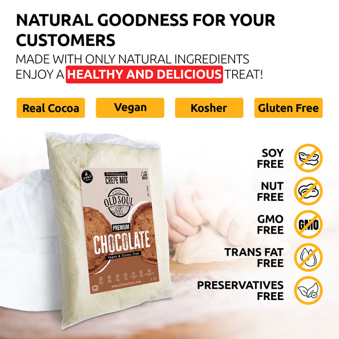 Chocolate / Gluten Free & Vegan / 30 Lbs