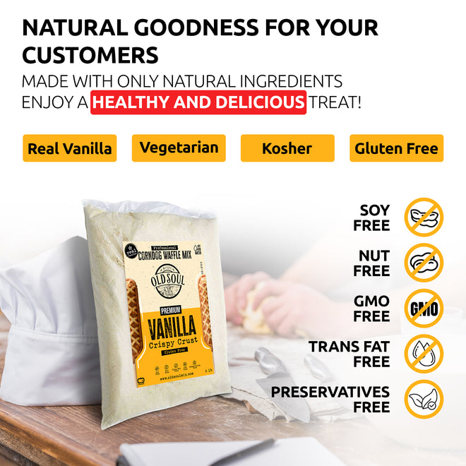 Vanilla / Gluten Free / 5 Lbs