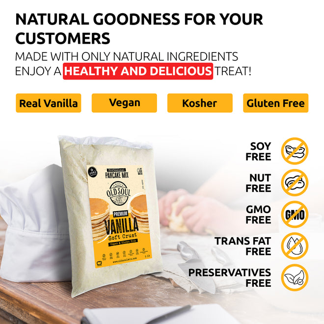 Vanilla / Gluten Free & Vegan / 30 Lbs