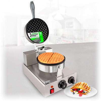 Single / 220V, belgian waffle iron