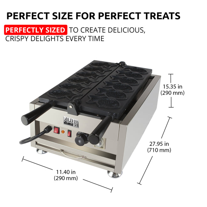 fish waffle iron