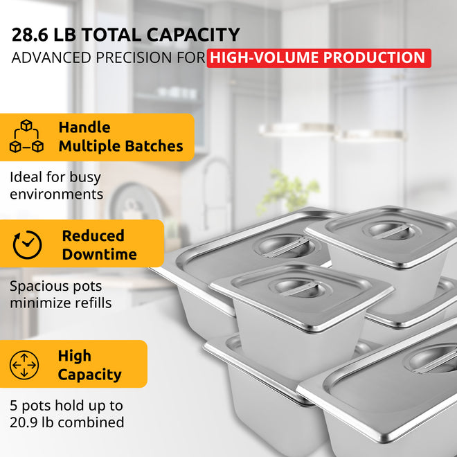 220V / 6 tanks