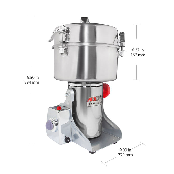 2500 gr / 110V, grinding mill