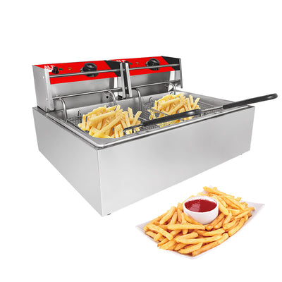 double deep fryer