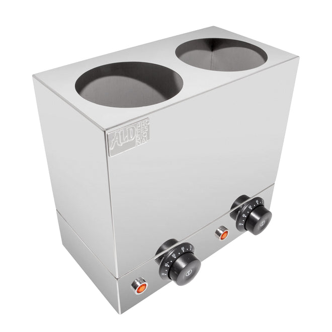 220V / 2-Head, hot-fudge-warmer